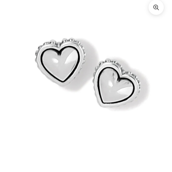 Brighton Jewelry - Brighton Silver Heart Earrings